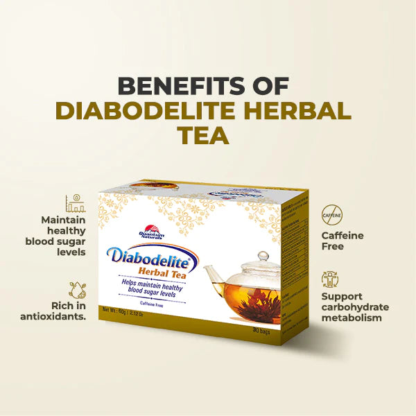 Diabodelite Tea 30's ( Diabodelite Tea Pack of 5 Free)