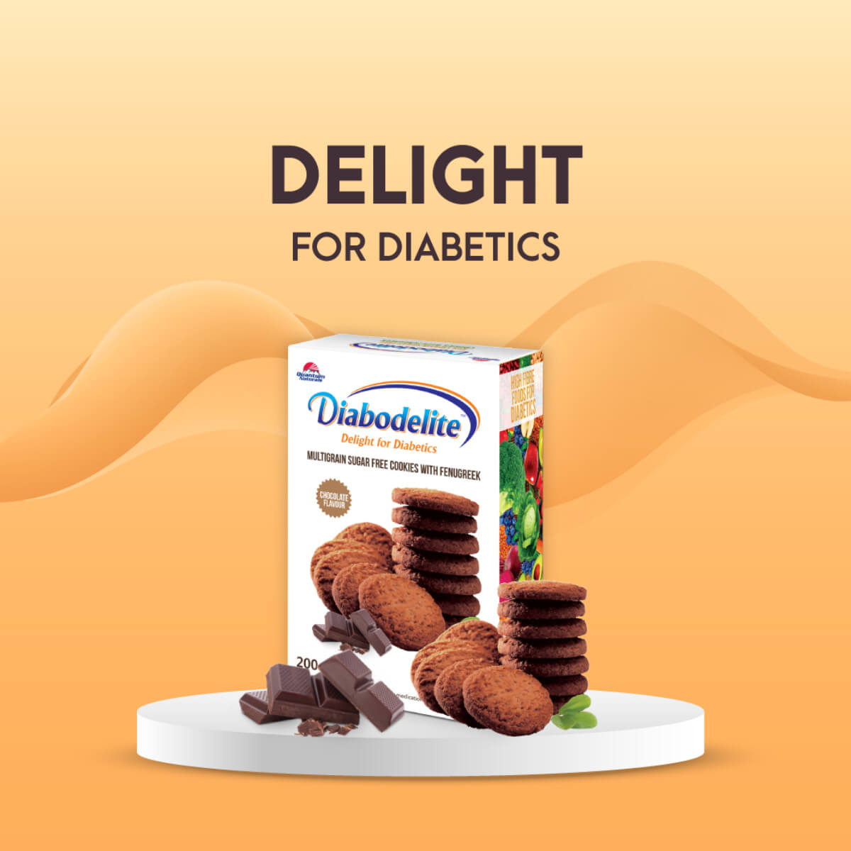Diabodelite Cookies (Chocolate)