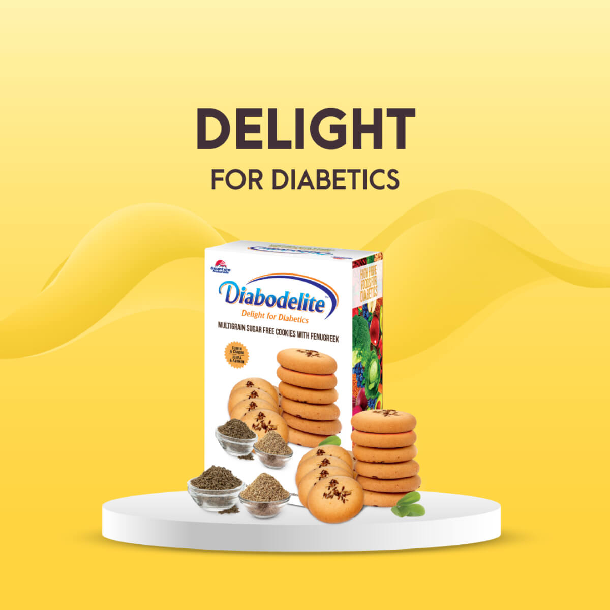 Diabodelite Cookies (Cumin)