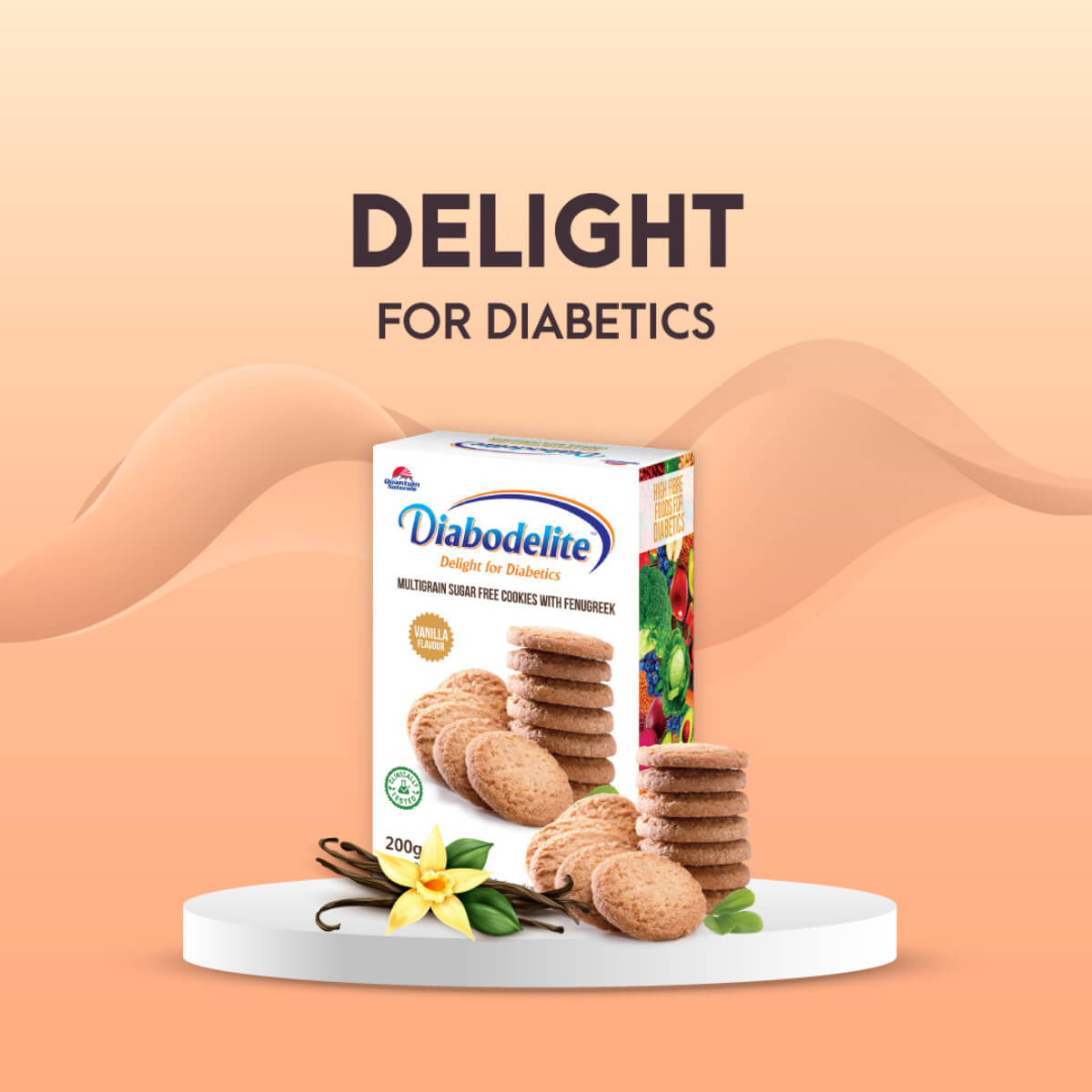 Diabodelite Cookies (Vanilla)